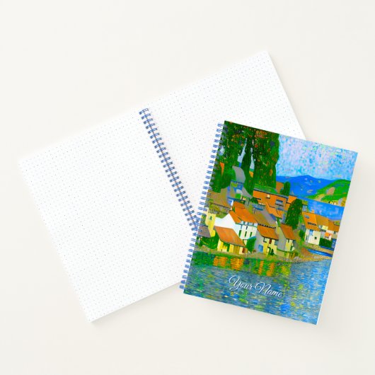 Mediterranean Village by the Sea Journal Notitieboek (Binnen)