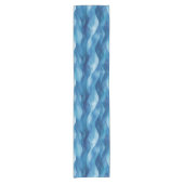 Mediterranean Waves Table Runner Korte Tafelloper (Voorkant)