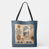 Mediterranean Window Tote Bag (Dos)