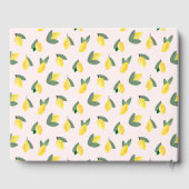 Méditerranée Italie Grèce Citron rose Mariage (Verso)