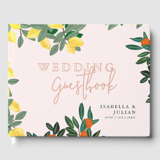 Méditerranée Italie Grèce Citron rose Mariage (Recto)