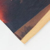 Medium 50 x 60 inch op vlootsbank fleece deken (Hoek)