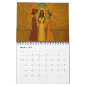 Medium African American Praise Calendar Kalender (Mar 2026)
