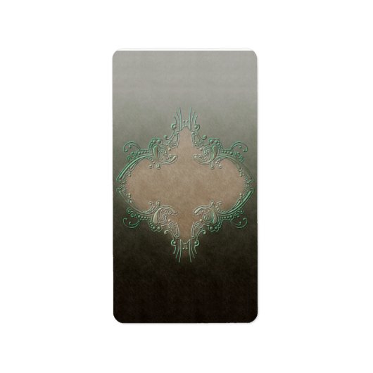 Medium  apotheker label (Voorkant)