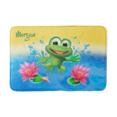 Medium badmat Leap Frog ontwerp. (Voorkant)