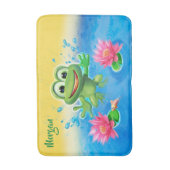Medium badmat Leap Frog ontwerp. (Voorkant Verticaal)