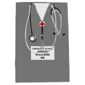 Medium-cadeau voor Afstuderen van de Medische Scho Medium Cadeauzakje (Voorkant)