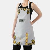 Medium citroen all over print Schort (Insitu)