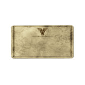 Medium Gargoyle apotheker Label (Voorkant)