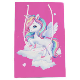 Medium Gift Bag to a magical birthday party. Medium Cadeauzakje