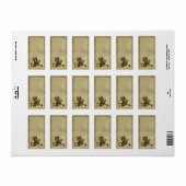 Medium Griffon Apothecary Label (Full Sheet)