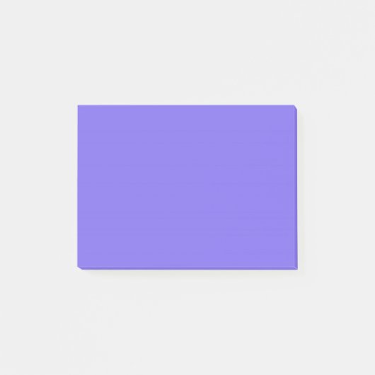 Medium leistblauw Solid Color Post-it® Notes (Voorkant)