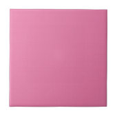 Medium roze Solid Light Scratch Keramische Tegel Tegeltje (Voorkant)