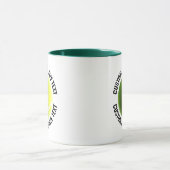 Medium Text JAGER GROEN Combo 11oz Aangepaste Tenn Mok (Midden)