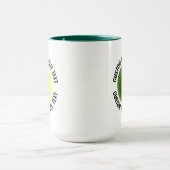 Medium Text JAGER GROEN Combo 15oz Aangepaste Tenn Mok (Midden)