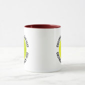 Medium Text MAROON Combo 11oz Aangepaste Picklebal Mok (Midden)