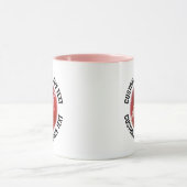Medium Text ROZE Combo 11oz Aangepaste Cricket Mok (Midden)