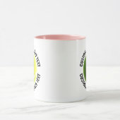 Medium Text ROZE Combo 11oz Aangepaste Tennis Mok (Midden)