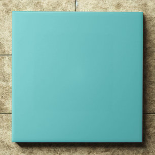 Medium Turquoise Vibrant Cool Accent Tegeltje