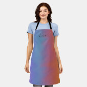 Medium van Schort van gemengde kleuren (Gedragen)