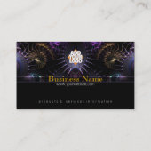 Médival fractal avec Carte de visite de logo (Dos)