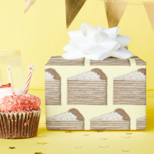 Medovik Medivnyk Russisch Oekraïens honingcake voe Cadeaupapier