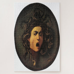 Medusa (1596) van Caravaggio Legpuzzel