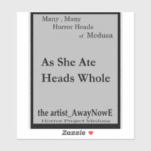 Medusa 2MMHeads Phrases 2025 Horror Boek Awaynowe