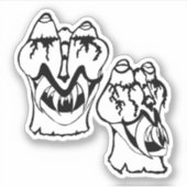Medusa awaynowe Horror 12MMHeads DoubleHeaded 2025 Sticker (Voorkant)