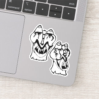 Medusa awaynowe Horror 12MMHeads DoubleHeaded 2025 Sticker