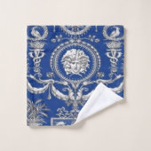 Medusa blanche sur Ionian Blue Guest / Cadeau (Gant de toilette)