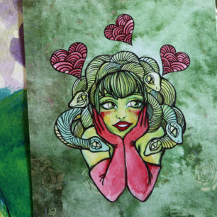 Medusa Briefkaart