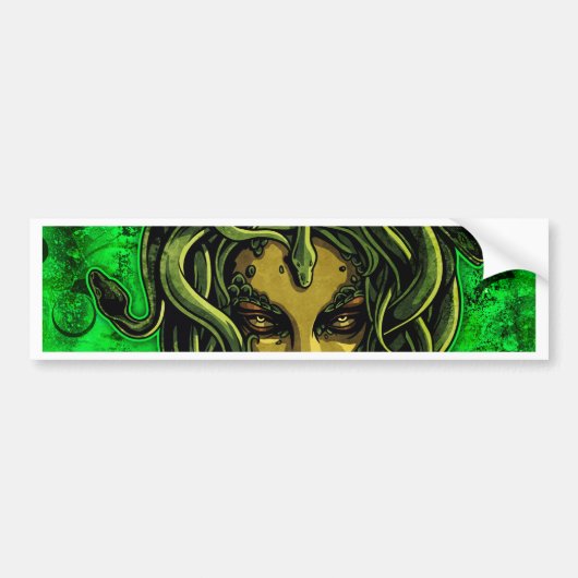 Medusa Bumpersticker (Voorkant)
