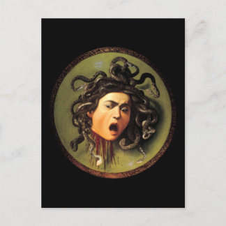 Medusa, Caravaggio Briefkaart