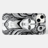 Medusa Case-Mate iPhone Case (Achterkant (horizontaal))