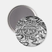 Medusa de Gorgon Magneet (Voorkant / Achterkant)