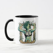 Medusa droom er niet van - treed het op! mok (Links)