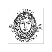 Medusa Ex Libris, Boek Rubberstempel (Afrduk)