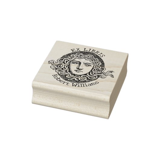 Medusa Ex Libris, Boek Rubberstempel (Stempel)