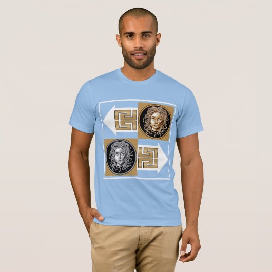 Medusa Eyes T-Shirt (Voorkant volledig)