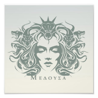 Medusa Foto Afdruk