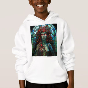 Medusa - Glas in lood venster Tiffany stijl