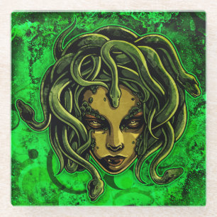 Medusa Glazen Onderzetter