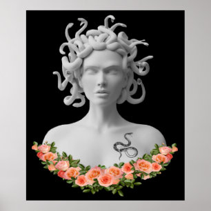 Medusa Gorgon Griekse mythologie Poster