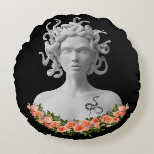 Medusa Gorgon Griekse mythologie Rond Kussen