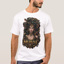 Medusa Gorgon Griekse Mythologie Slangengodin Here T-shirt