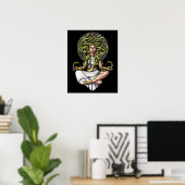Medusa Gorgon Meditatie Poster (Thuiskantoor)