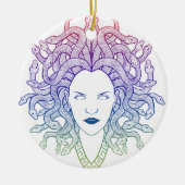 Medusa Head Keramisch Ornament (Voorkant)
