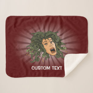 Medusa Head Sherpa Deken