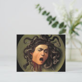 Medusa Head van Caravaggio Briefkaart (Staand voorkant)